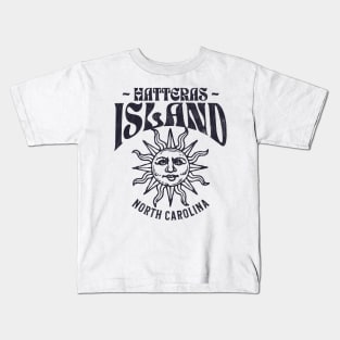 Hatteras Island, NC Summertime Vacationing Watchful Sun Kids T-Shirt